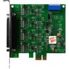 PCI Express, Serial Communication Board with 4 RS-422/485 ports (RoHS) Includes One CA-4002 ConnectorICP DAS